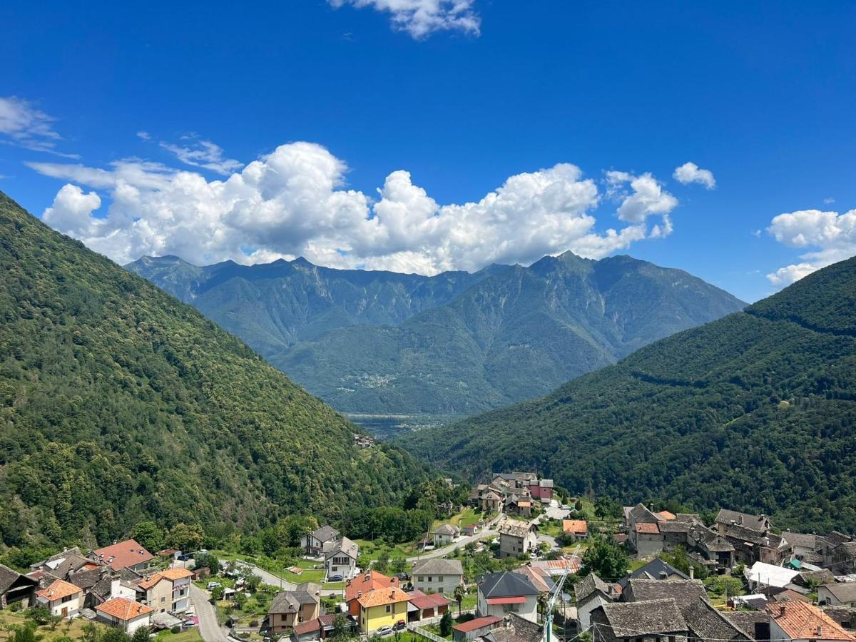 Casa Del Cios Calda E Intima Casetta Immersa Nel Verde Delle Montagne Alpe Basciumo المظهر الخارجي الصورة